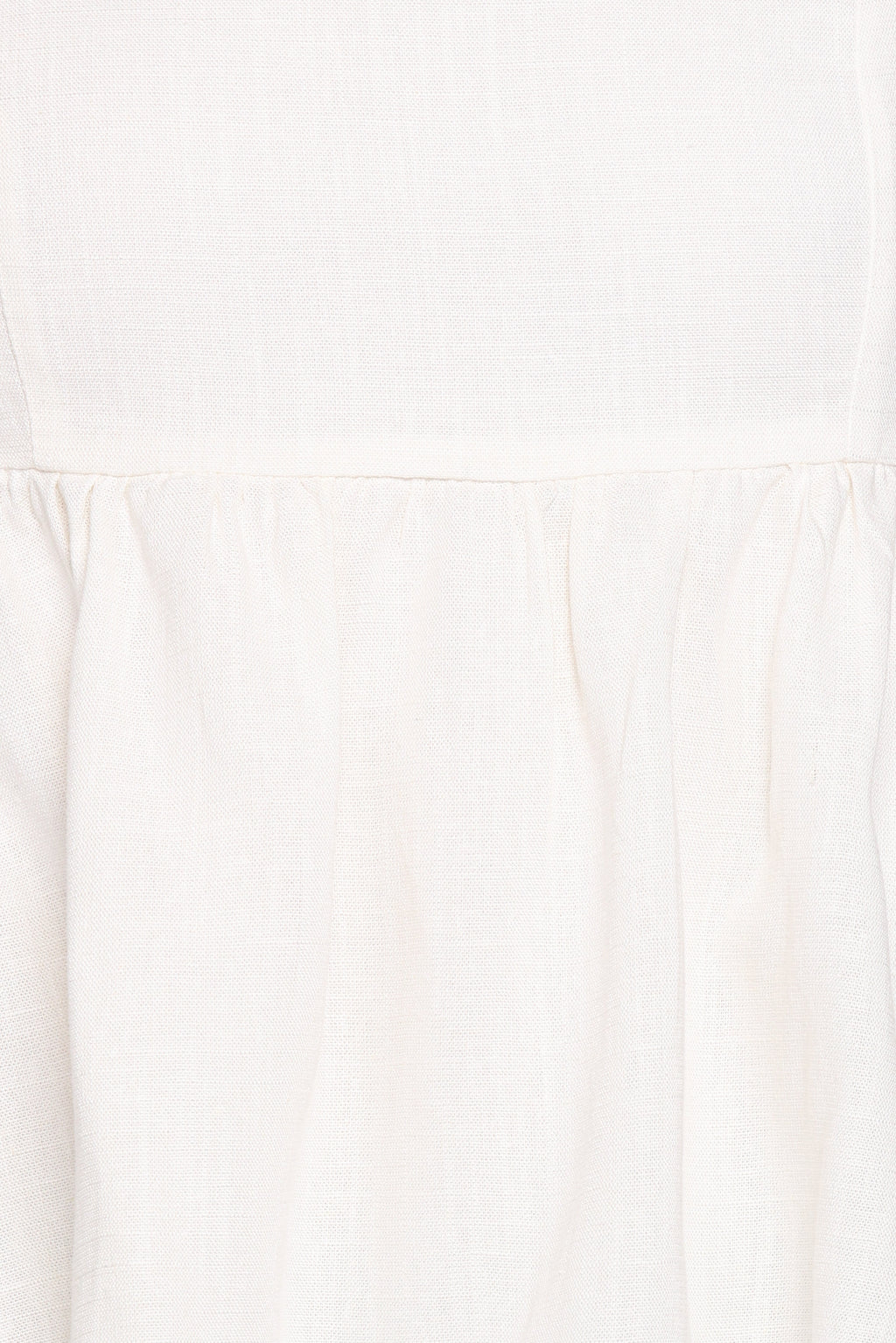 Zephyra Baby Doll Top - White